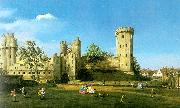 Canaletto Warwick Castle- The East Front Sweden oil painting reproduction