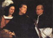 Titian The Concert USA oil painting reproduction