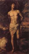Titian St.Sebastian oil painting artist