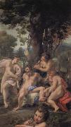 Correggio Allegory of Vice Sweden oil painting reproduction