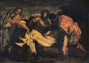 Titian The Entombment (mk05) Spain oil painting reproduction