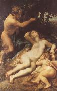 Correggio Zeus and Antiope (mk08) Sweden oil painting reproduction