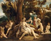 Correggio Leda and the Swan (mk08) Sweden oil painting reproduction