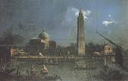 Canaletto, Festa notturna alla chiesa di S.Pietro di Castello (mk21)