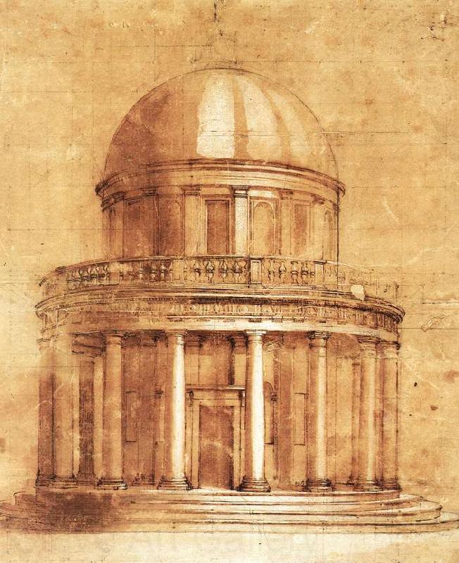 BRAMANTE Study fgf France oil painting art