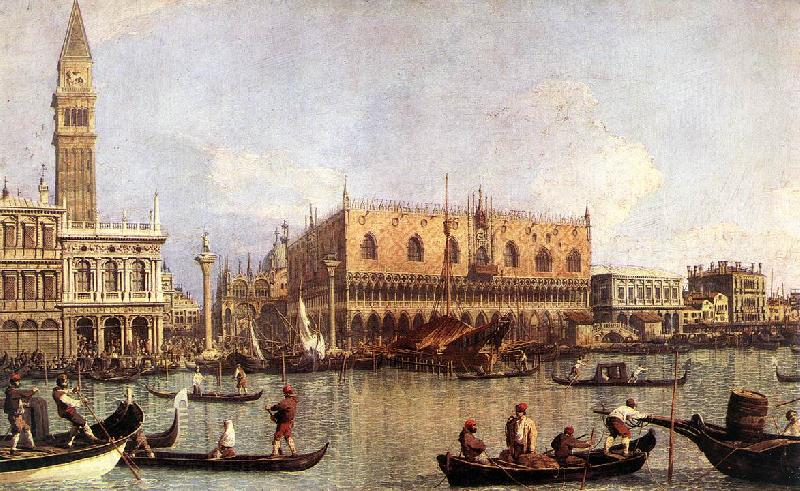 Canaletto Palazzo Ducale and the Piazza di San Marco