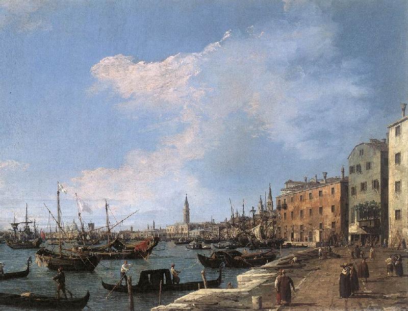Canaletto The Riva degli Schiavoni f Norge oil painting art