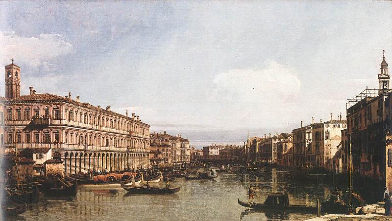Canaletto View of the Grand Canal fg Spain oil painting art