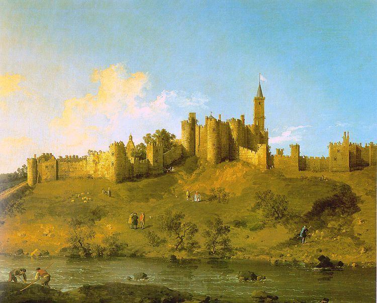 Canaletto Alnwick Castle, Northumberland France oil painting art