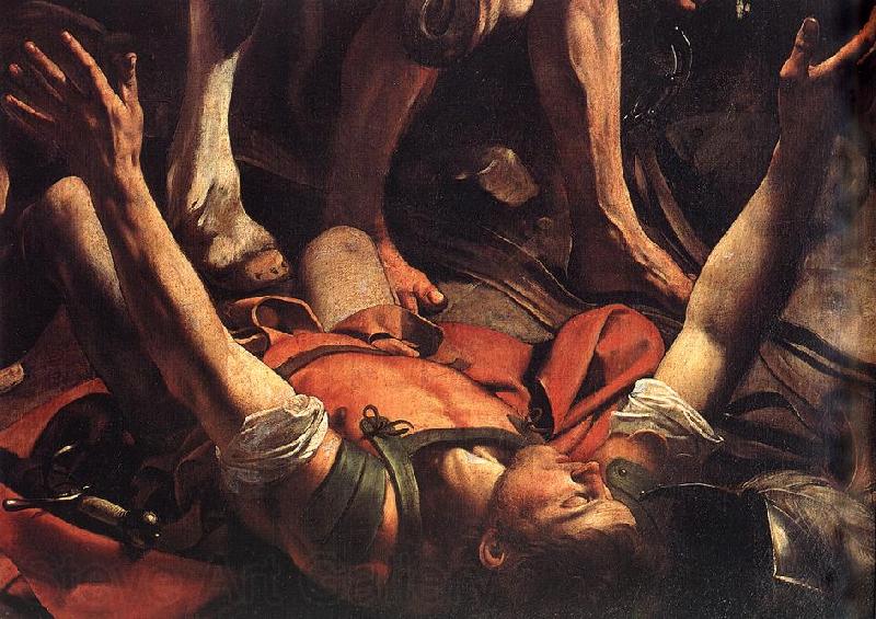 Caravaggio The Conversion on the Way to Damascus (detail) France oil painting art
