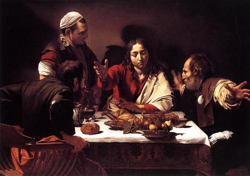 Caravaggio The Incredulity of Saint Thomas dsf Norge oil painting art