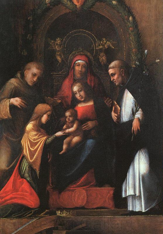 Correggio The Mystic Marriage of St.Catherine