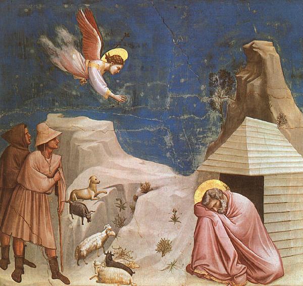 Giotto Scenes from the Life of Joachim  4 Spain oil painting art