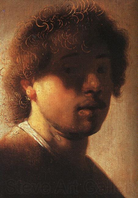 Rembrandt Self Portrait  ffcx France oil painting art
