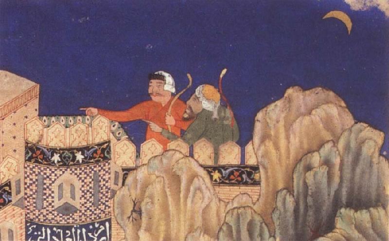 Bihzad The Crescent moon turned downwards France oil painting art