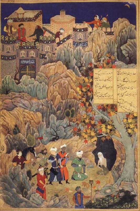 Bihzad Alexander and the hermit