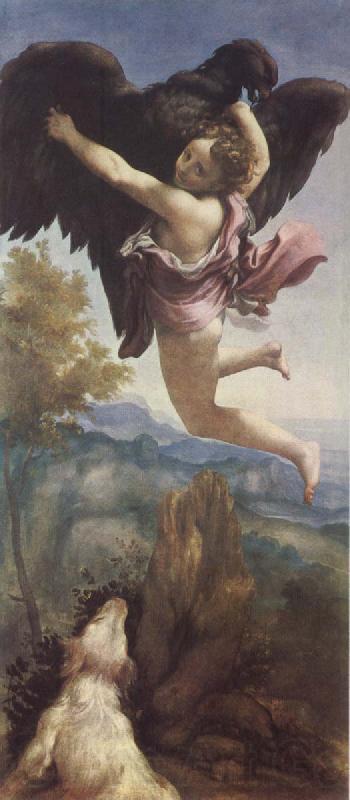 Correggio Abduction of Ganymede Norge oil painting art