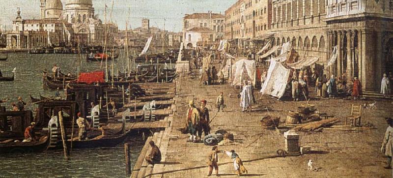 Canaletto The Molo seen against the zecca Spain oil painting art