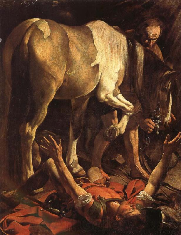 Caravaggio The conversion of St. Paul Norge oil painting art