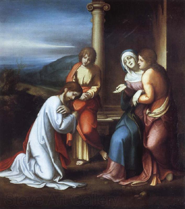 Correggio Christ Taking Leave of His Mother France oil painting art