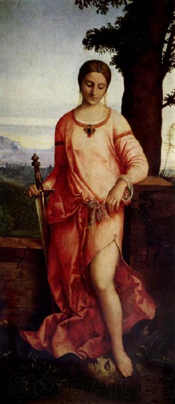 Giorgione Judith Spain oil painting art