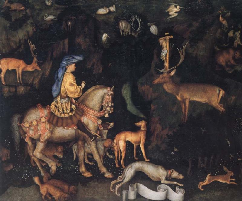 PISANELLO The Vision of Saint Eustace Spain oil painting art