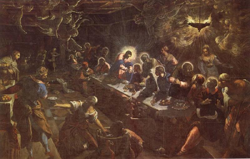 Tintoretto The Last Supper France oil painting art