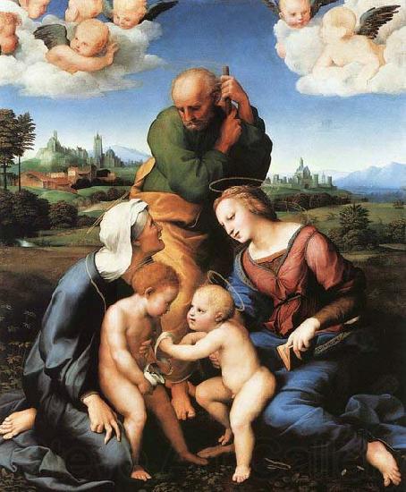 Raffaello The Canigiani Madonna Spain oil painting art