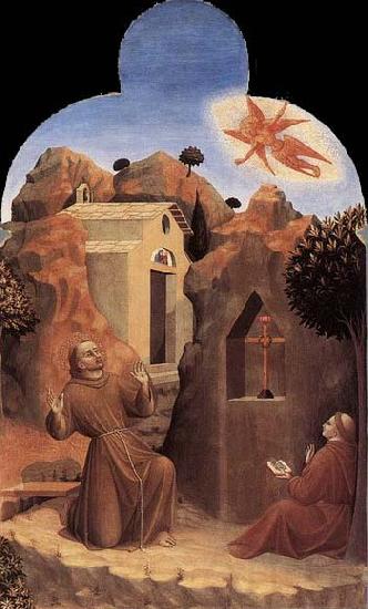 SASSETTA The Stigmatisation of St Francis France oil painting art