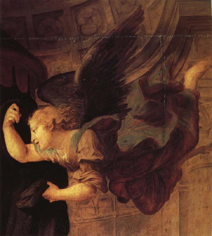 Raphael Detail of Madonna del Baldacchino Spain oil painting art
