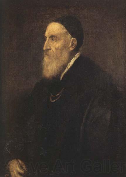 Titian Self-Portrait France oil painting art