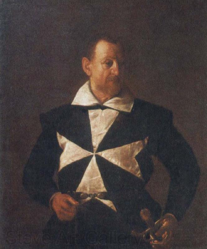 Caravaggio Cavalier Malta Spain oil painting art