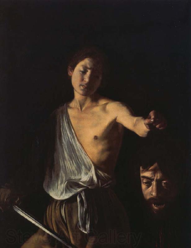 Caravaggio Portable head David Goliath Spain oil painting art