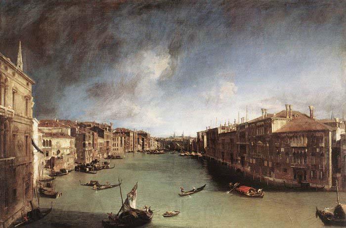 Canaletto Grand Canal Norge oil painting art