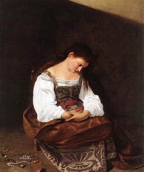 Caravaggio Magdalene France oil painting art