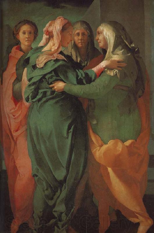 Pontormo Access map France oil painting art