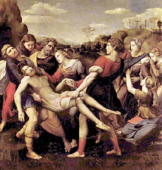 Raphael Deposition of Christ, France oil painting art