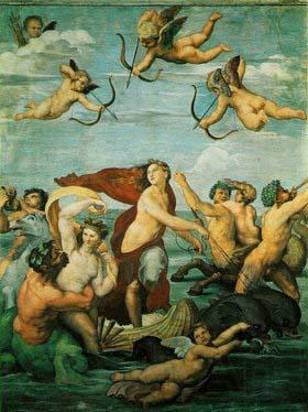 Raphael his only major mythology Spain oil painting art