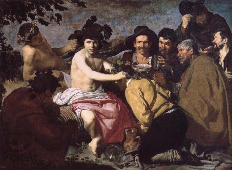 Velasquez Dionysus Norge oil painting art