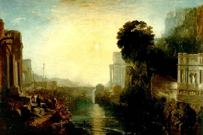 J.M.W.Turner dido building carthage Germany oil painting art