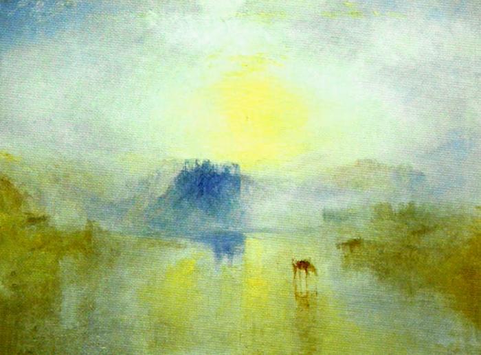 J.M.W.Turner norham castle, sunrise France oil painting art