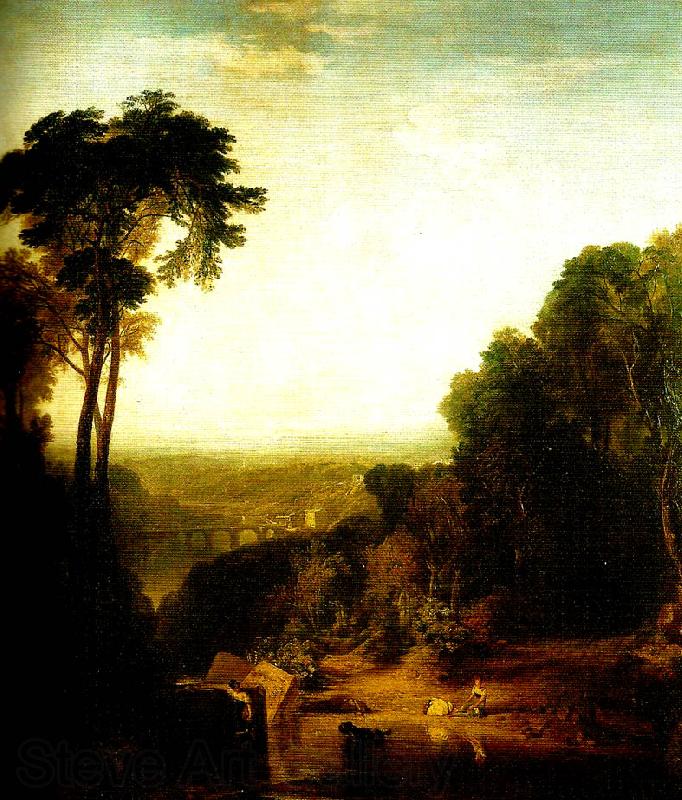 J.M.W.Turner crossing the brook France oil painting art