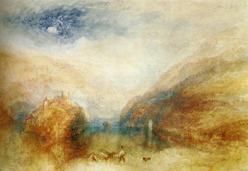 J.M.W.Turner the visit to the tomb Norge oil painting art