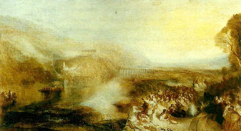J.M.W.Turner the opening of the wallhalla Spain oil painting art