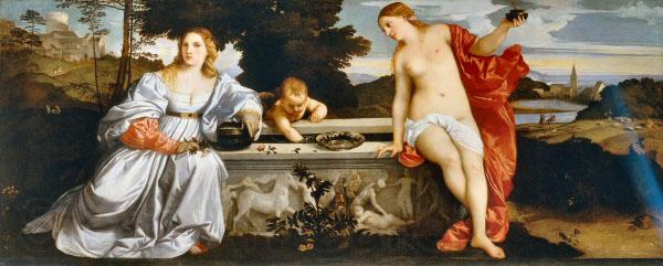 Titian Sacred and Profane Love