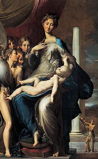 PARMIGIANINO Madonna with Long Neck