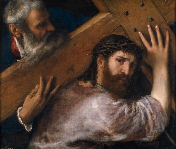 Titian Christ Carrying the Cross France oil painting art