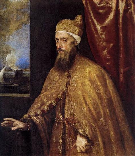 Titian Portrait of the Doge Francesco Venier