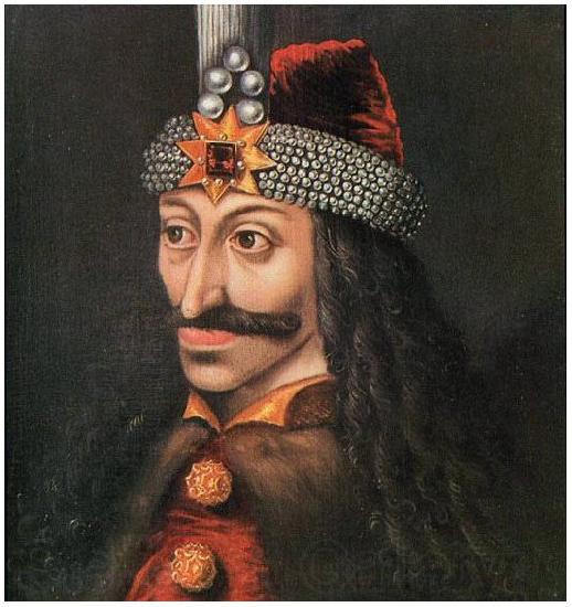 Anonymous Vlad tepes, the Impaler France oil painting art