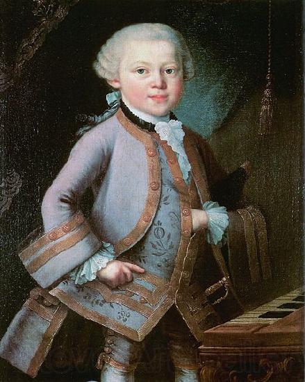Anonymous The Boy Mozart France oil painting art